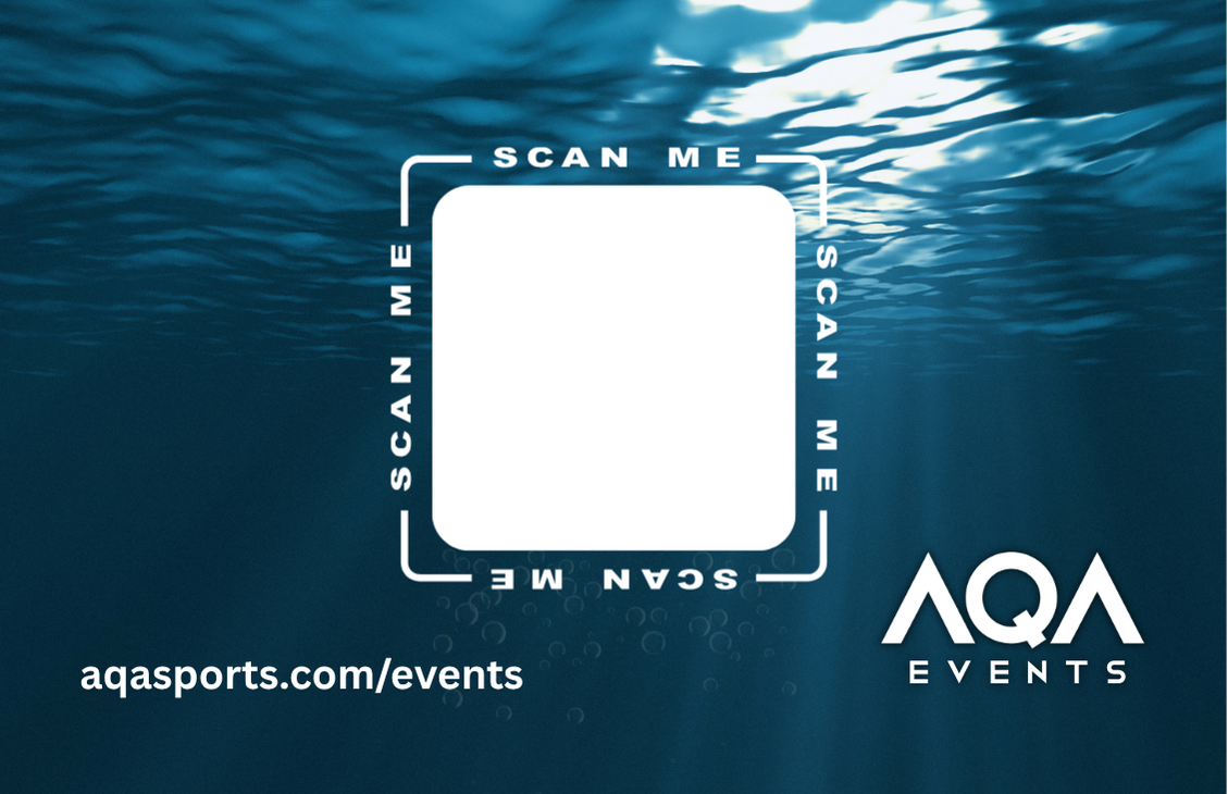 AQA Events Card back with QR code